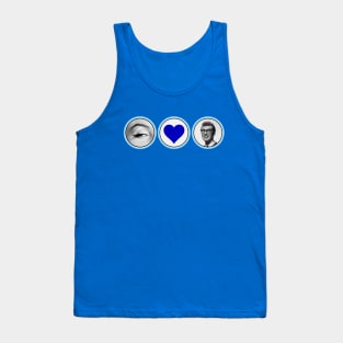 Eye Love Buddy (Blue) Tank Top